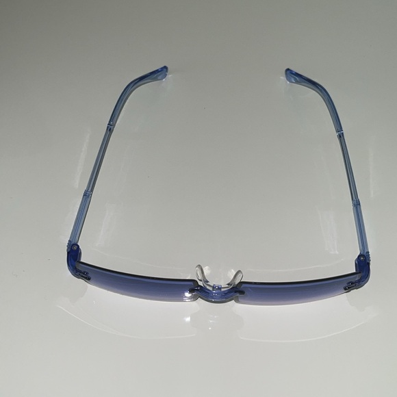 Blue rimless glasses - Picture 4 of 9